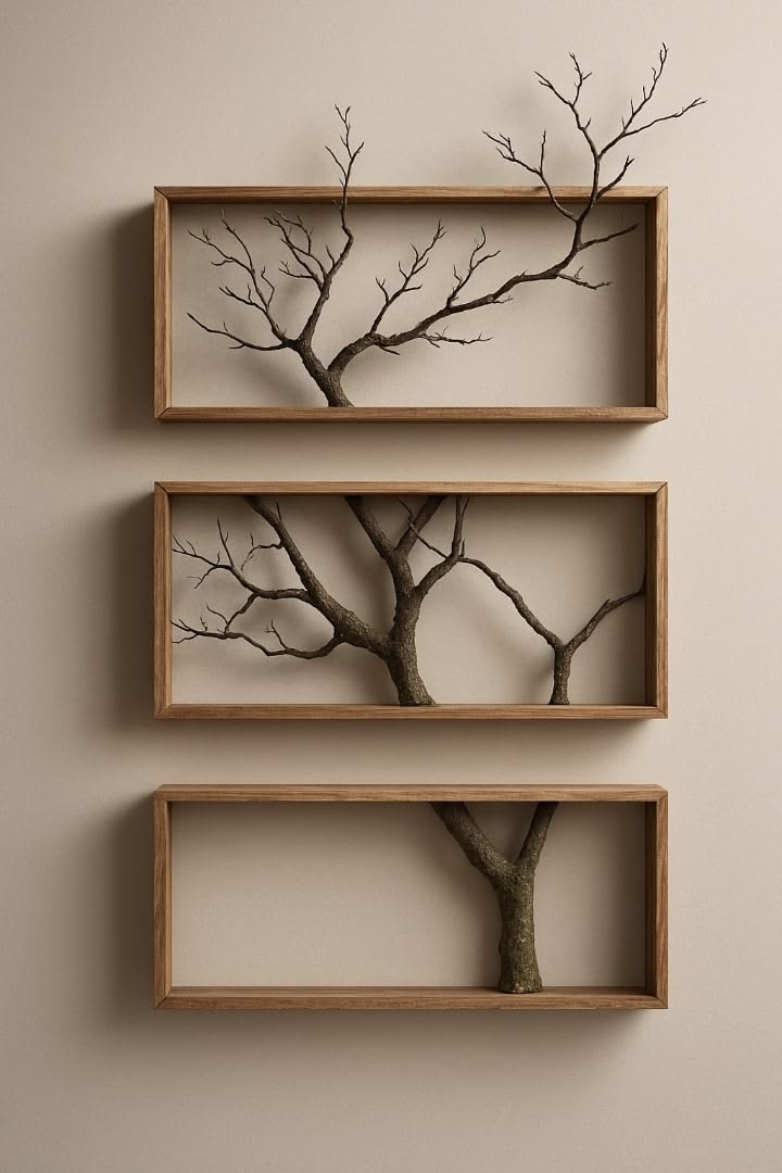 Branch Triptych Wall Art (Set of 3)