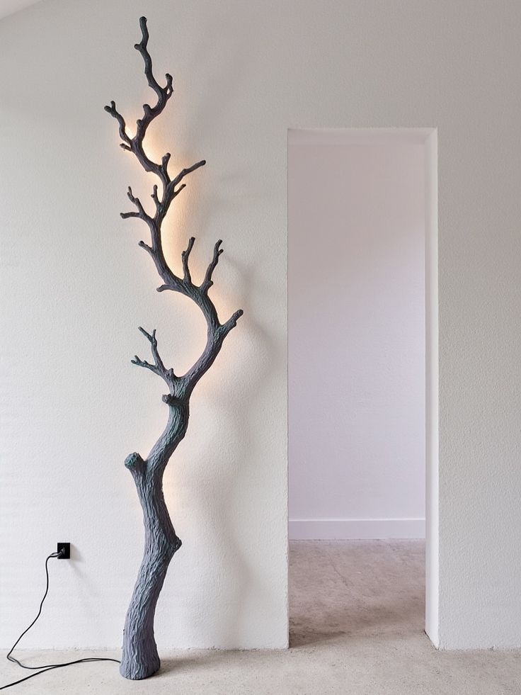 Sculpted Branch Floor Lamp